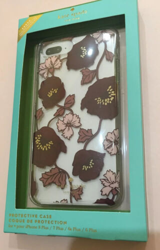 Kate Spade Phone Case for iPhone 8/7/6s/6 Plus Burgundy/Blush Floral