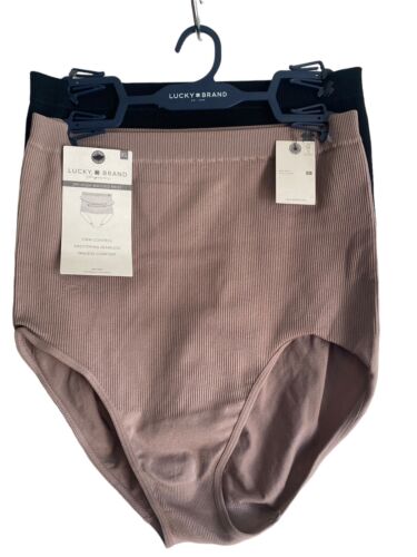 Lucky Brand Shaping High Waist Briefs Size M~2 pair Style LVD60579~ EXCELLENT!