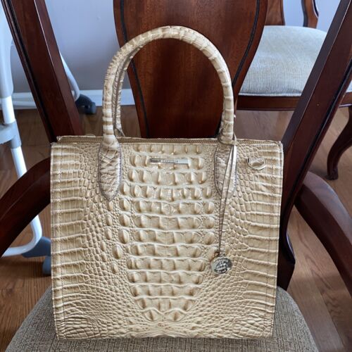 BRAHMIN Caroline Shortbread Melbourne Shoulder Bag Genuine Leather UNIQUE !!!￼