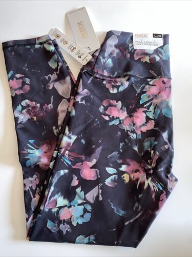 RBX Live Life Active Legging Womans Size L Gray~Multicolor MSRP $68~ NWT~ COMFY!