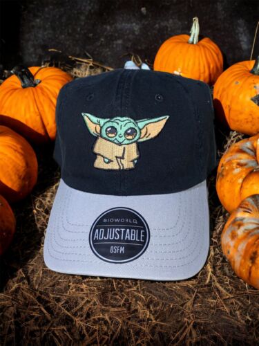 Mandalorian The Baby Yoda Cap Adjustable Star Wars Bioworld One Size Fits All