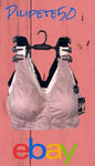 Delta Burke 3-Pack Seamless Bras Size 3X Soft Comfort Lounge Removable Pads