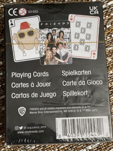 FRIENDS The TV Series PLAYING CARDS! New Sealed Never Opened