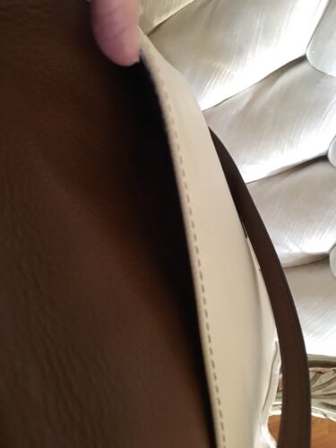 Fossil Keely Crossbody Handbag Bone & Brown ZB6933103 $168 NWT
