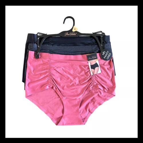 PRIMA VALENTINA 3 Pack PANTIES BRIEFS HI-CUT~871371~MULTICOLOR~SEAMLESS MEDIUM