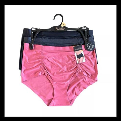 PRIMA VALENTINA 3 Pack PANTIES BRIEFS HI-CUT~871371~MULTICOLOR~SEAMLESS MEDIUM