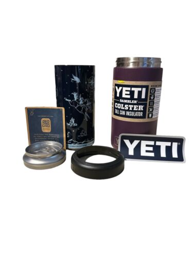 Yeti Rambler 16oz Colster Tall Can Insulator-Alpine-Black--Nordic Purple -ETC