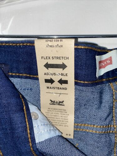 Levi's 511 Slim Fit Performance Jeans, Big Boy's Size 18 Reg, Adjustable Waist
