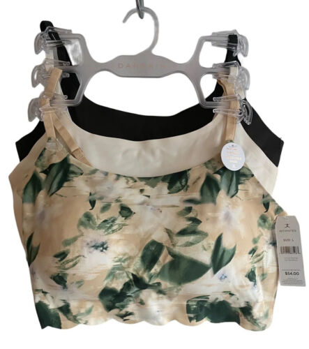Danskin Intimates Invisible Support  BRAS,~Multicolor ~ 3-set ~ Size : M~DS3795