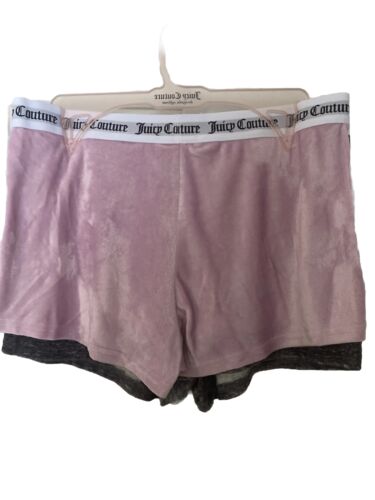 Juicy Couture ~ Women's Sleepwear Shorts Style JC5392/JC1751 -2-Pair~Large CUTE!