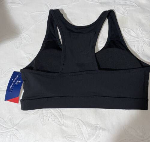 Reebok Rebel Sport Bra Racerback w/Pocket Medium Support Large MSRP$40 NEW