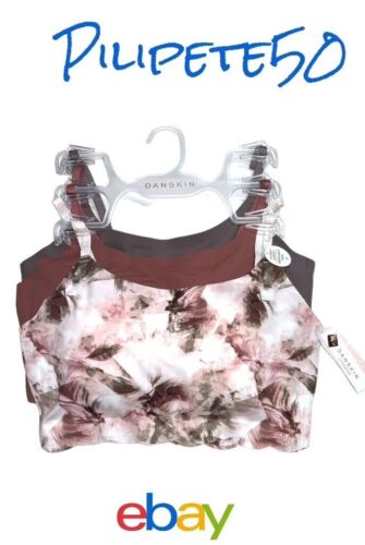 Danskin Intimates Invisible Support  BRAS,~Multicolor ~ 3-set ~ Size : L~DS3795