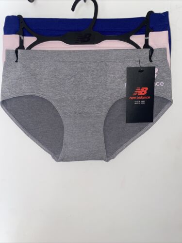 NEW BALANCE Women's No Show label Bikini Panties  3 Pack MSRP $30~ ALL SIZES