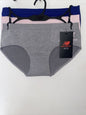 NEW BALANCE Women's No Show label Bikini Panties  3 Pack MSRP $30~ ALL SIZES