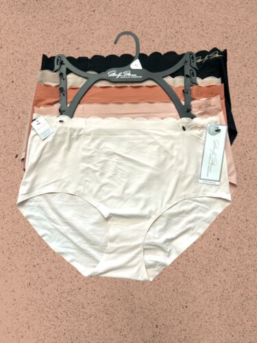 Marilyn Monroe 5pc MM3731-49  No Show Mid-Rise Panties~XL~Multicolor $48-PERFECT