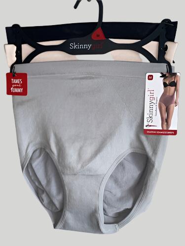 Skinnygirl Shaping Seamless Briefs Multicolor~Size MED. 3 pair SG7629 GREAT FIT