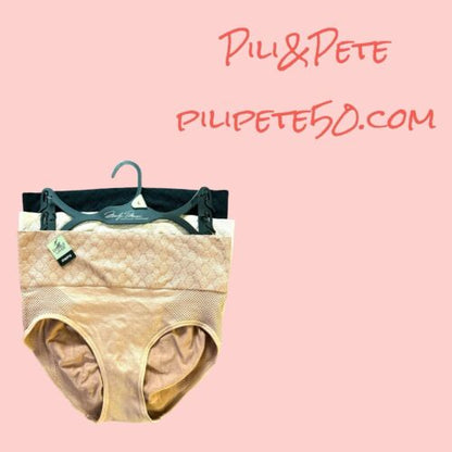 Marilyn Monroe 3 Pk BRIEFS SEAMLESS SHAPER~MULTICOLOR~ MM7217~ALL SIZES~GREAT!