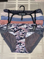 Steve Madden ~ 5-Pair Women's Bikini Underwear Cotton & Nylon Blend ~XL~CUTE!
