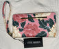Steve Madden Wallet Wristlet Blush Floral Gold Zipper