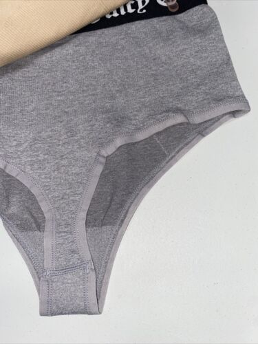 Juicy Couture Sz. L~Mul Seamless Shaping Thongs Panties 3-Pk.~ Multicolor~JC7166