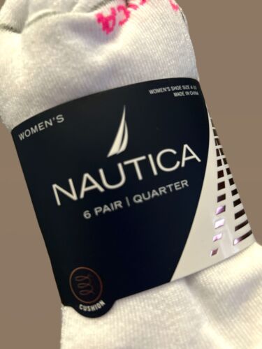 Nautica Women's Socks - Lightweight Athletic Low Cut Socks (6 Pack)