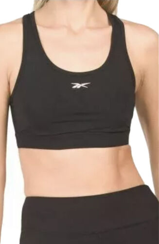 Reebok Rebel Sport Bra Racerback w/Pocket Medium Support Large MSRP$40 NEW