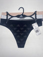Adidas Women's 3-PK Blend Spandex THONG Underwear 4A2H96 (Size L)  MSRP $36