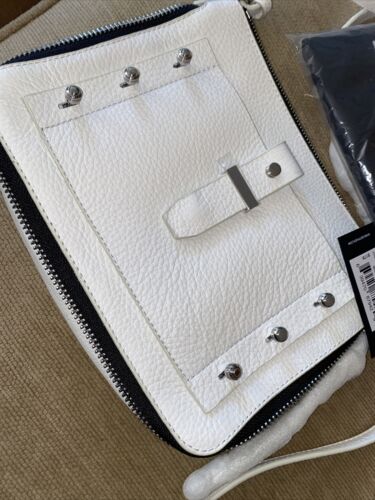BOTKIER NEW YORK XBDY Small Leather Warren City Handbag Marshmallow (Off-white￼)