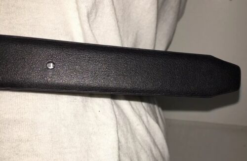 DKNY BELT REVERSIBLE DKNY LOGO ON ONE SIDE BLACK ON THE OTHER SKINNY MSRP $38.00