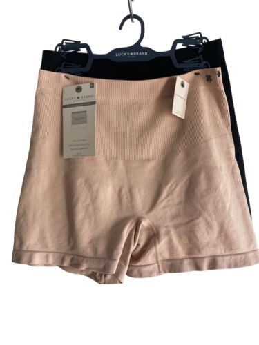 Lucky Brand Shaping High Waist Shorts Size XL~2 pair Style LVD60580~ EXCELLENT!