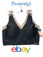 NÁUTICA 2PACK INTIMATES LOUNGE SIZE L BRAS LASER CUT -NT3794 BEAUTIFUL!