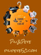 Piper K Set of 10 Mini Halloween Hair Claw Clips Spider Ghost Pumpkin Bat Cat