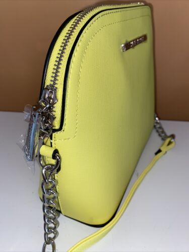 Steve Madden handbag BMaggie Yellow Dome Handbag Crossbody  NEW