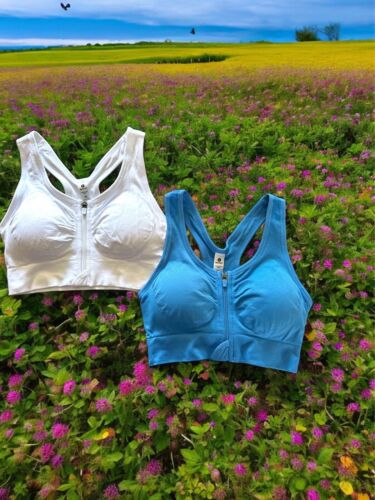 90 Degree By Reflex High Performance~ Full Support Sport  Bra Set-Two LARGE $58