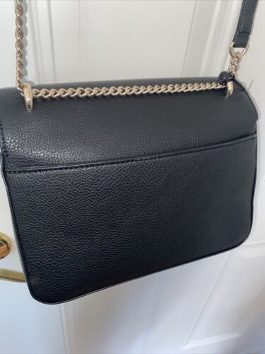 DKNY Women CLEO MEDIUM SHOULDER FLAP BAG CROSSBODY PURSE BLACK  $228  REAR FIND!