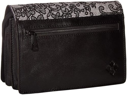 Patricia Nash Lanza Fall Tapestry Leather XBDY Clutch, Wristlet Convertible Flap