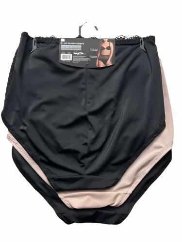 Marilyn Monroe 3pc Lace Shaping Briefs - Double Layer Tummy Panel