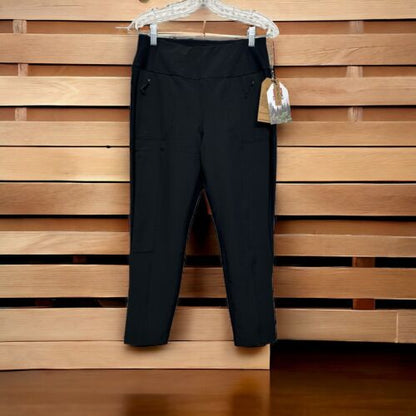 Avalanche Women's Pants~BLACK~High Waisted~Zip Pocket~4 Way Stretch~CA718R~Sz XL