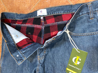 WORK  PANTS “INSULATED GEAR”DUNGAREE SIZE 42 X 32  NEW