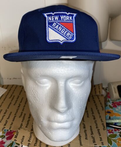 NEW YORK RANGERS NHL OFFICIAL CAP ADJUSTABLE ADIDAS BLUE