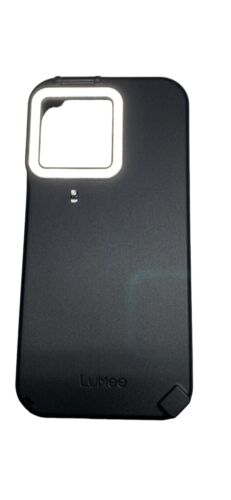 LuMee Flip - iPhone 14 Pro Case - Selfie Phone Cover with 3 Setting LED