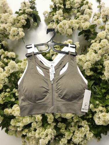 90 Degree By Reflex High Performance~Full Support Sport  Bra Set-Two L~MSRP$58