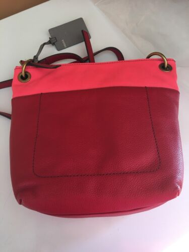 Fossil Keely Crossbody Handbag Red Multi LZB6933R995 $168 NWT