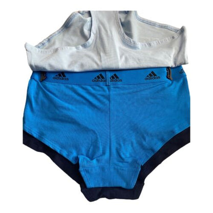 Adidas Women's 3-PK Cotton Boyshort Underwear  4A1H32 (Size S) NWT MSRP $36