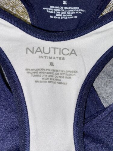 NÁUTICA 3 PACK INTIMATES LOUNGE COMFORT BRAS SIZE XL RETAIL $58 BEAUTIFUL NEW