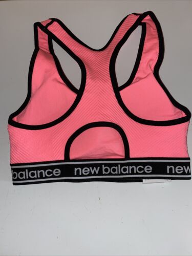 New Balance Sports Bra With Padding Size M/M Shade Of Orange Style 111153 NEW