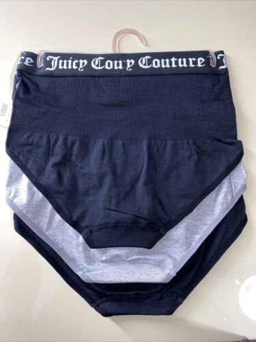 Juicy Couture 3Pack  Shorts Seamless Briefs Women’s M  ~ Multicolor ~JC7182~ NEW