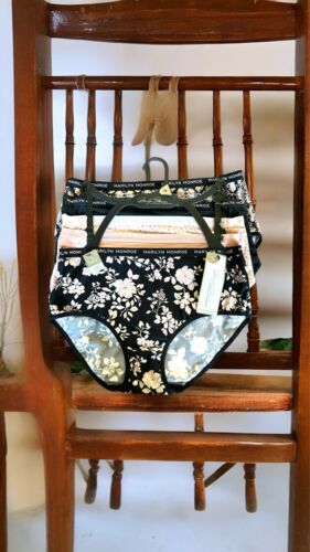 Marilyn Monroe 5pc MM5108~Super Soft~Mid-Rise Panties~L~Multicolor $48-PERFECT!
