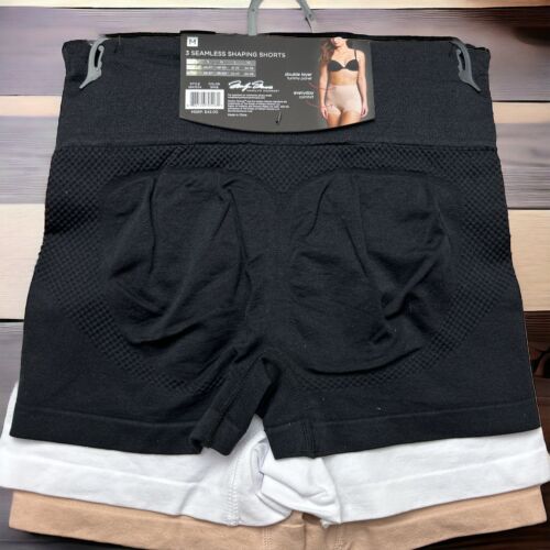 Marilyn Monroe 3 Pcs~Sz M~Shapers Seamless Shaping Shorts MM7574~GREAT FIT! WOW