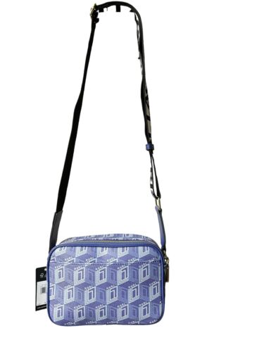 KARL LAGERFELD PARIS MAYBELLE  DUO CAMERA CROSSBODY NWT 178$